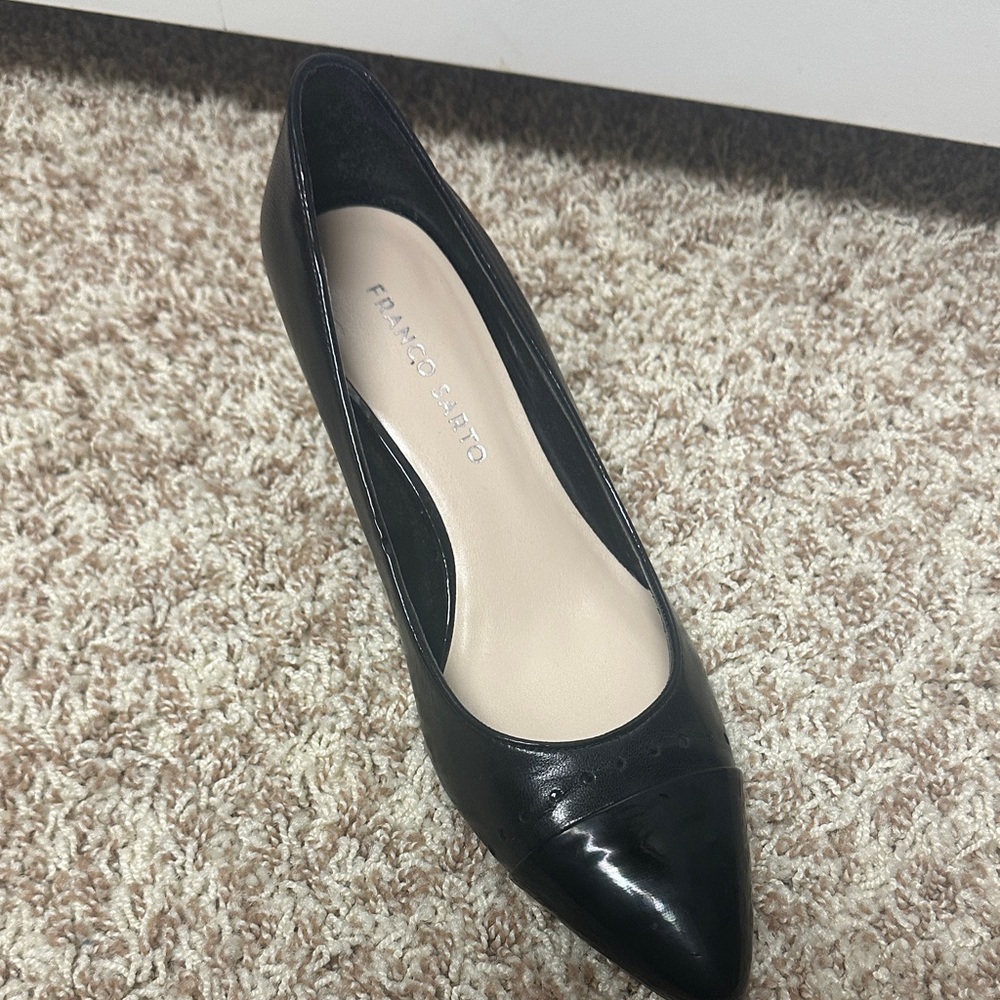 Franco Sarto Black Heels